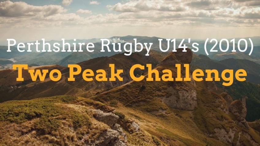 Perthshire Rugby U14's - Two Peak Challenge