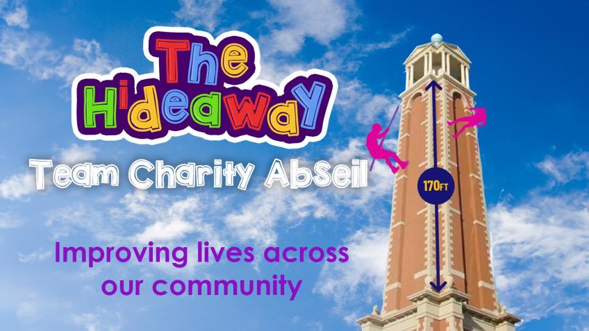 Hideaway Abseil fundraising challenge!