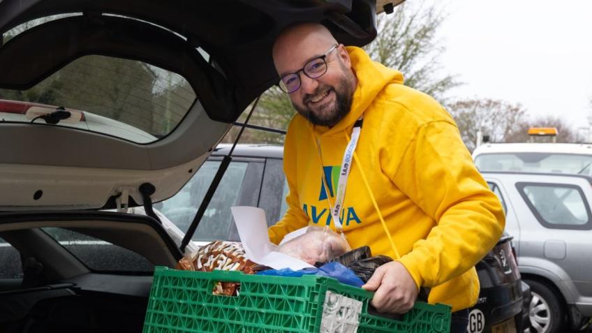 The Aviva Volunteering Desk