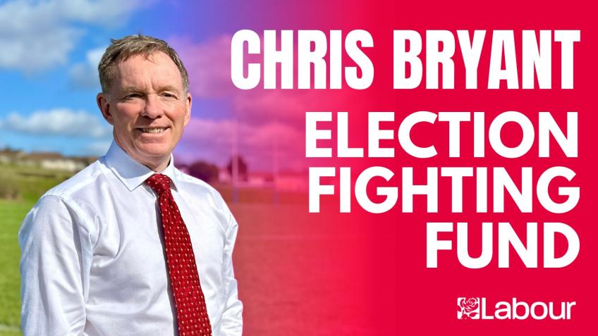 Chris Bryant election fighting fund