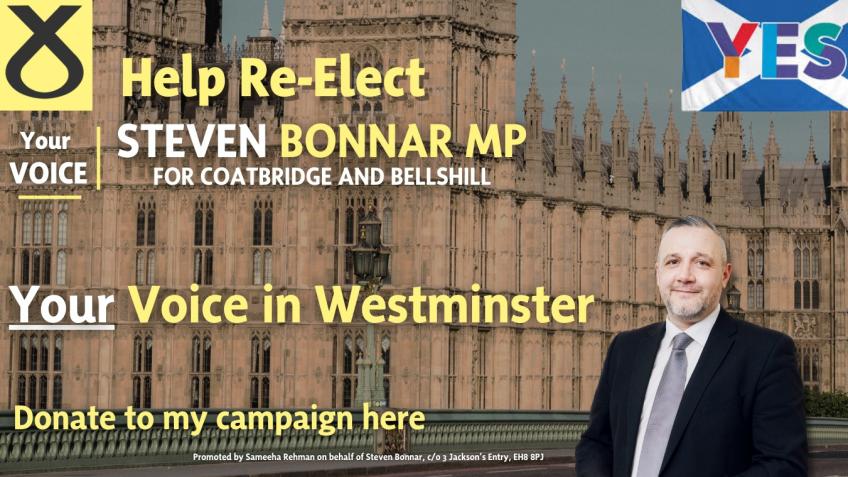 Re-Elect Steven Bonnar - Coatbridge and Bellshill