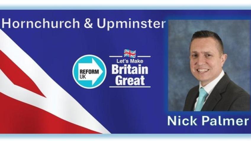 Support Reform UK in Hornchurch & Upminster