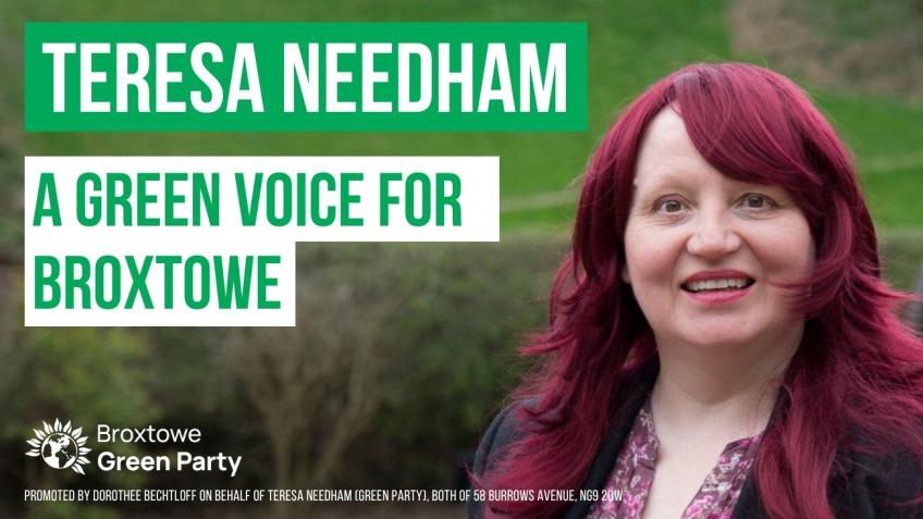Broxtowe needs a Green voice