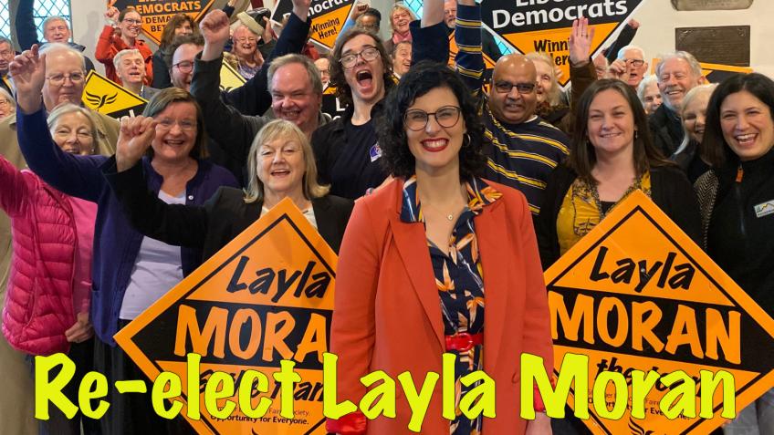 Layla Moran’s Election Fighting Fund