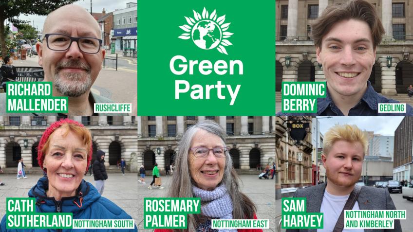 Support Nottingham Greens in the General Election