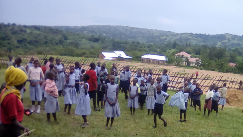 clean water for kids in Kazo