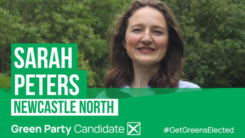Help Newcastle North Vote Green