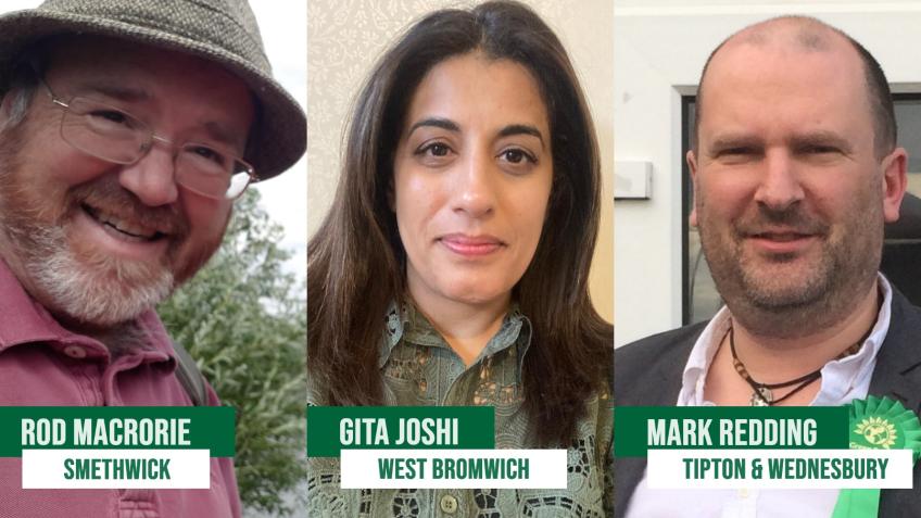 Support Sandwell Green Party General Election 2024