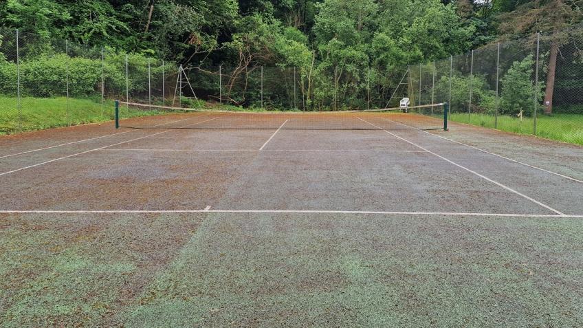 Tennis Court Refurbishment.