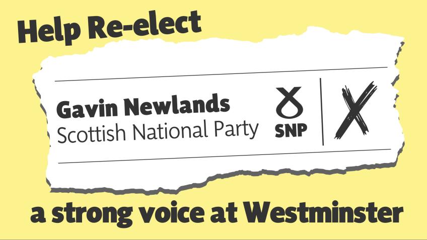 Re-Elect Gavin Newlands