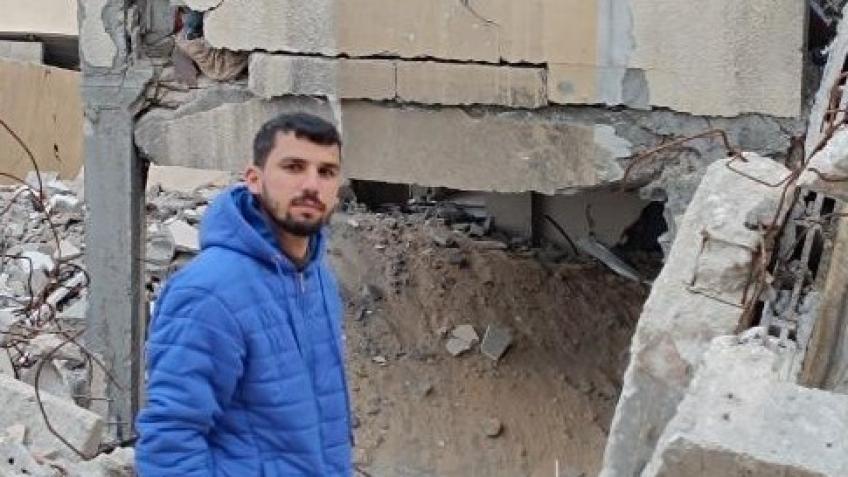 Raising funds to help Abdullah in Khan Yunis
