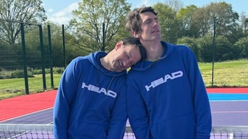 Jon and Mark's 24 hour tennis Marathon!