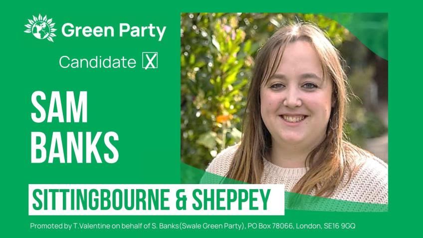 Elect Sam Banks in Sittingbourne and Sheppey