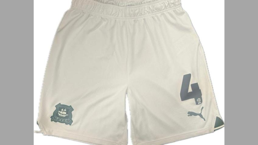 Plymouth Argyle Jordan Houghton 'away' shorts