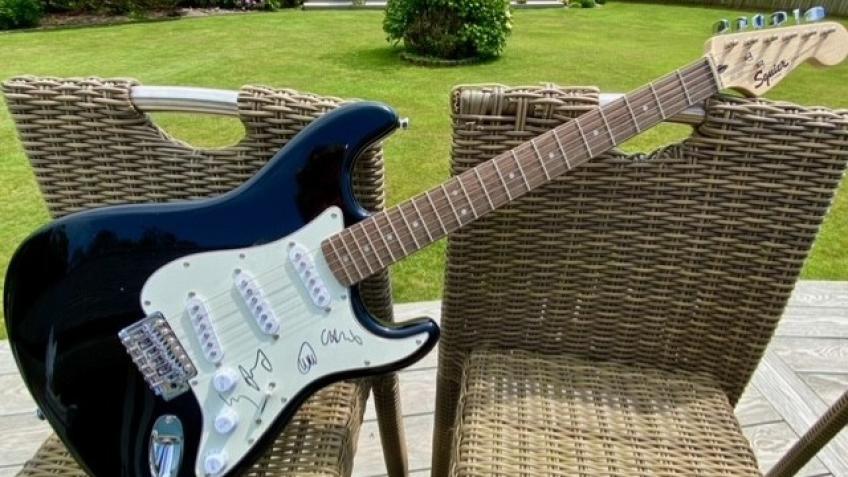 Signed COLDPLAY Guitar