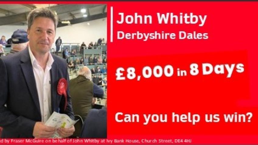 John Whitby to Win '24 Derbyshire Dales