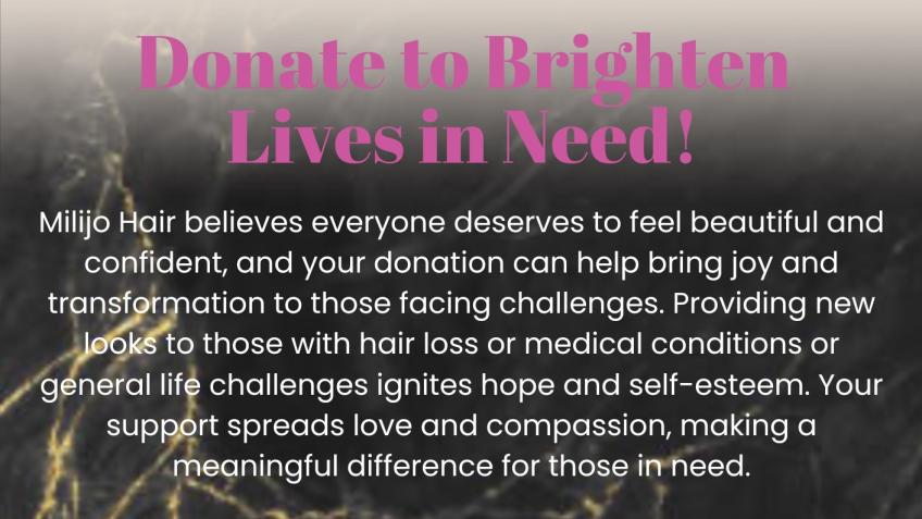 Help Us Bring Smiles: Fundraiser for Wigs and Hair
