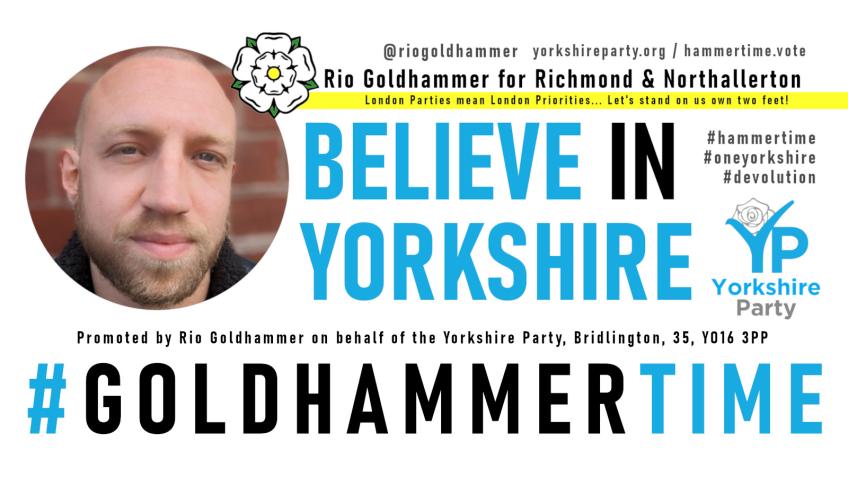 Rio Goldhammer for Richmond & Northallerton - a Politics crowdfunding ...