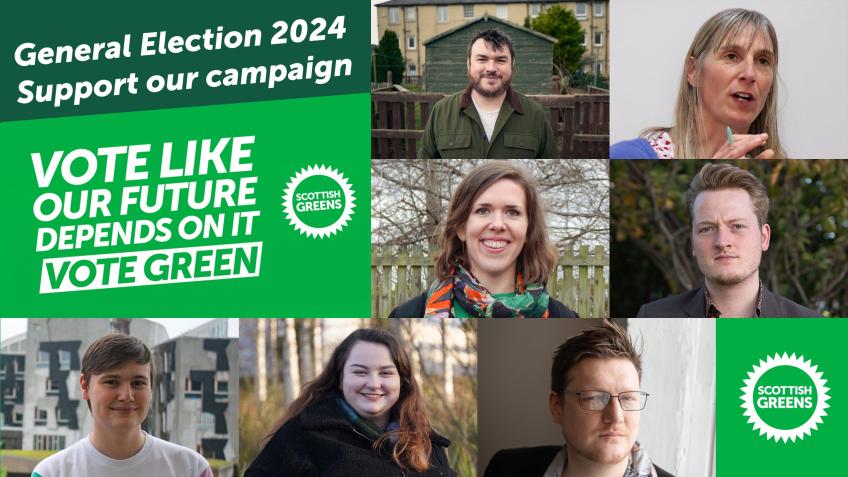 Edinburgh Greens for Westminster 2024