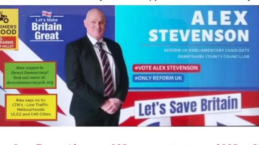 Help us get Alex Stevenson elected as MP