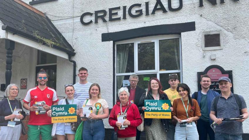 Fundraising for Plaid Cymru Cardiff West Campaign