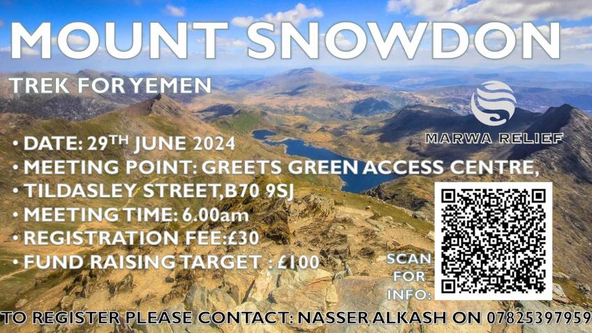 Adam, Ibrahim, Idris & Tamim Snowdon Trek 4 Yemen