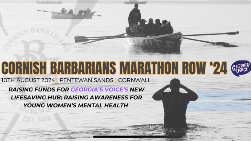 Marathon row for women’s mental health