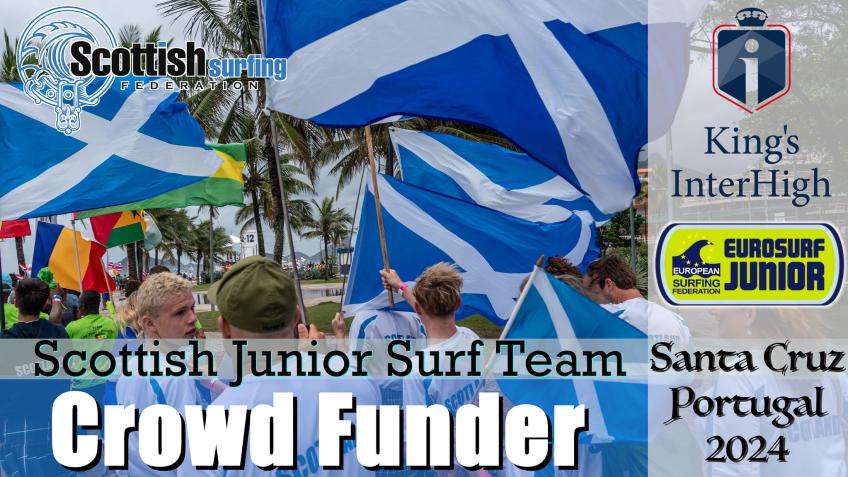 Scottish Junior team compete at EuroSurf 2024