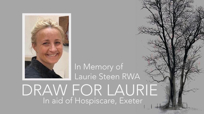 DRAW FOR LAURIE:  win artwork & raise vital funds