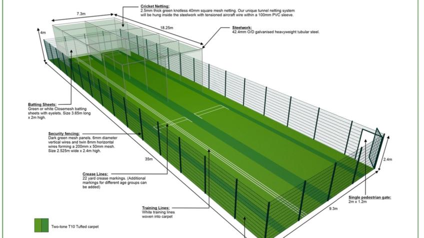 Kemsing Cricket Club Nets Project