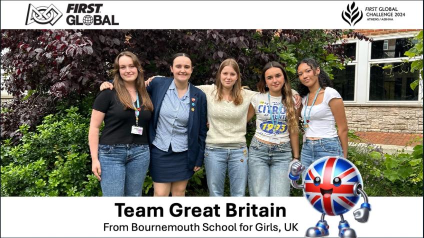 Support All-Girl FIRST Global Team Great Britain