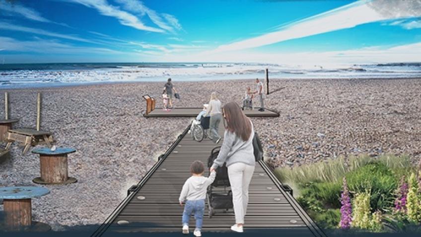 Sea Road Beach Access - Boardwalk