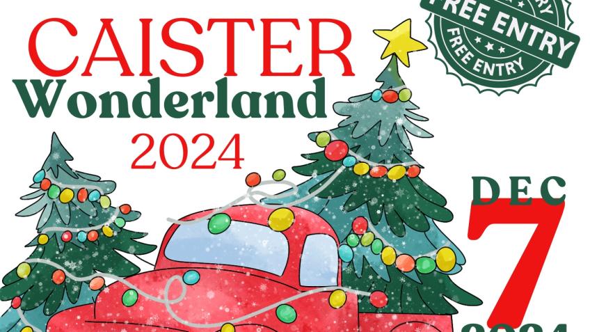 Caister Wonderland Community Christmas Tree 2024