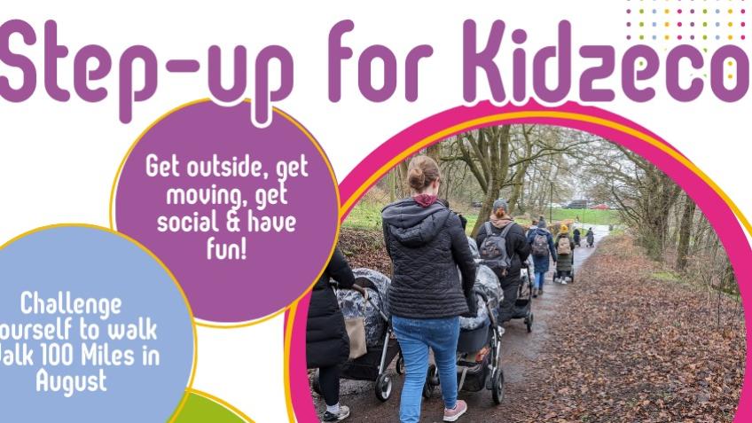 Step-up for Kidzeco - 100 Miles of Fun-draising