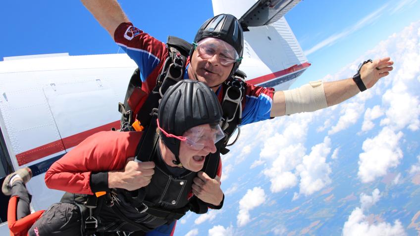 Sponsored Sky Dive