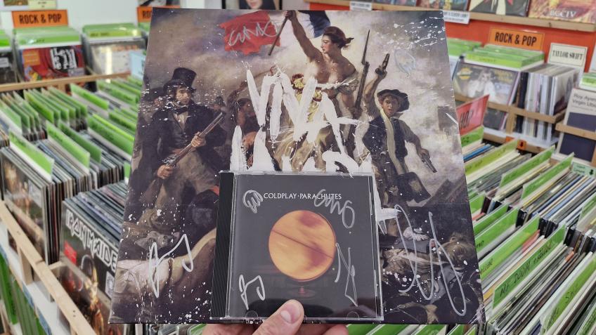 WIN A SIGNED COLDPLAY ALBUM!