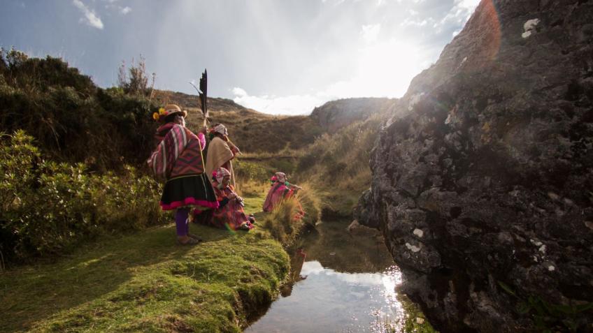 Bringing Peruvian wisdom teachings to Damanhur