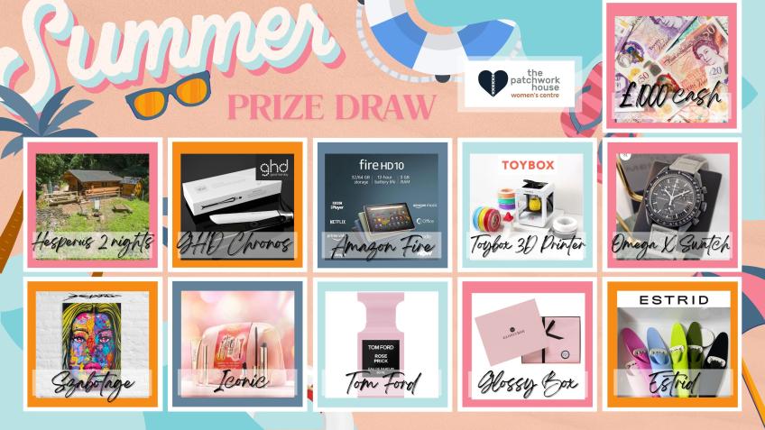 Summer 2024 Prize Draw - Almost £3,000 of Prizes!