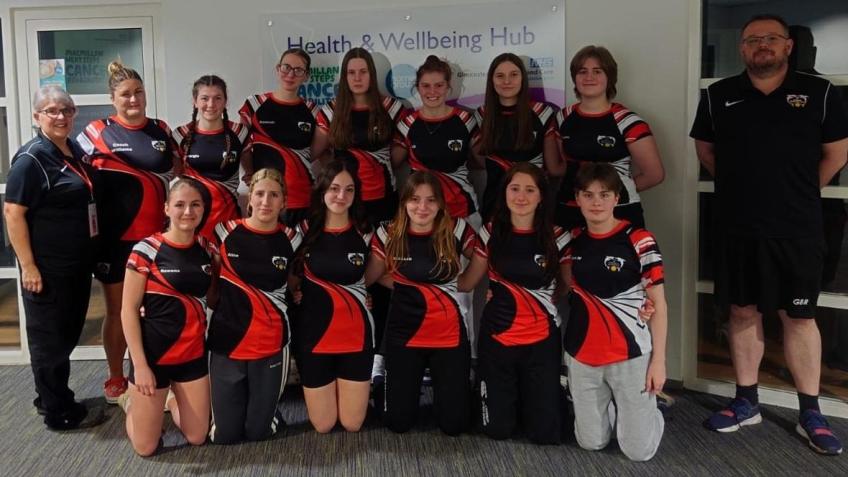 City of Sheffield Waterpolo U18s girls EU Nations