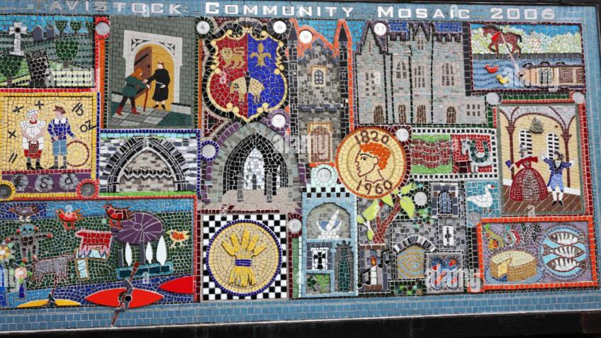Tavistock mosaic restoration