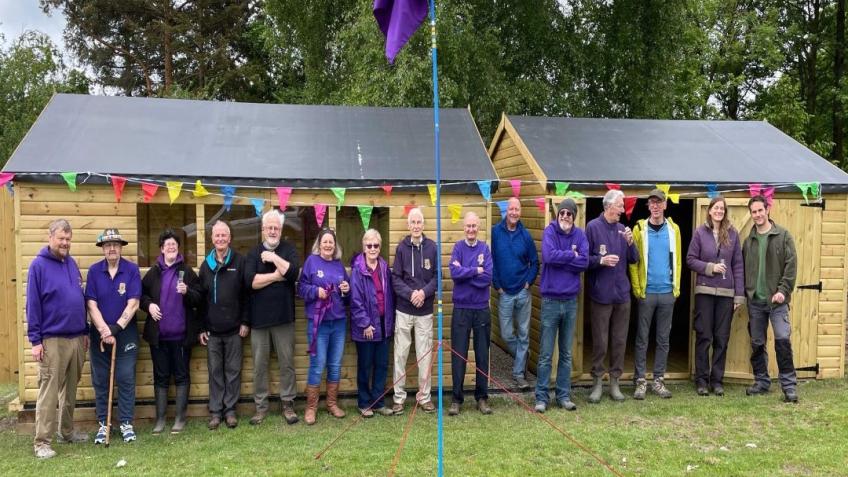 At last new Toilets for all  at Bowmen of Caradoc