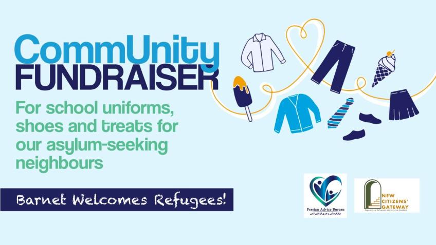 School uniform for our asylum-seeking neighbours