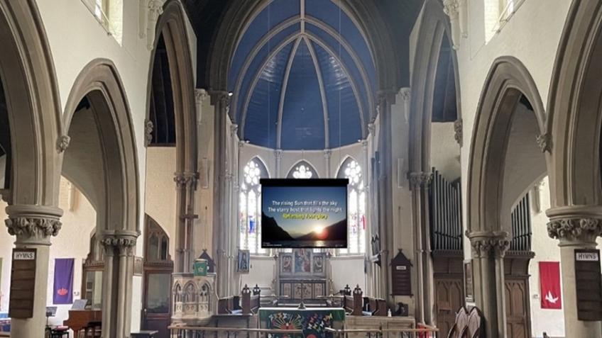 St Andrew's Hertford Audio Visual System