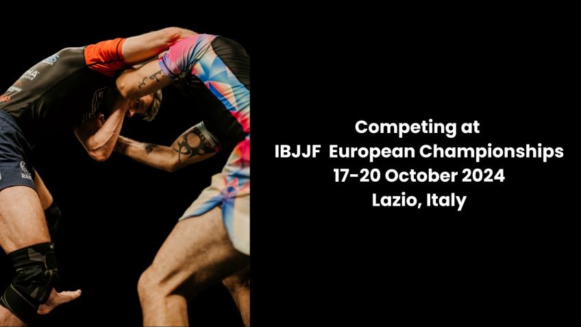 Competing at BJJ European Championships