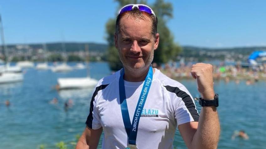 Andrew's TRI for the Belazu Foundation!