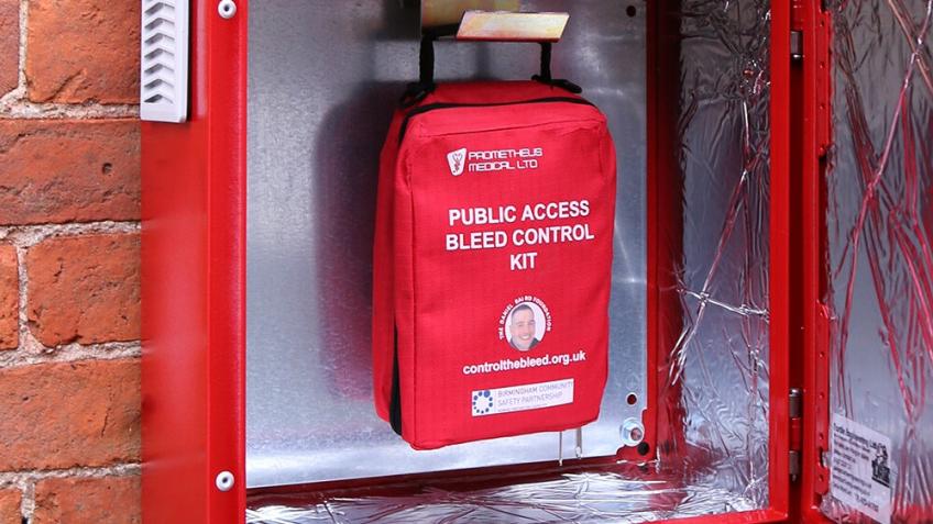 Raising money for bleed control kits in Oxford
