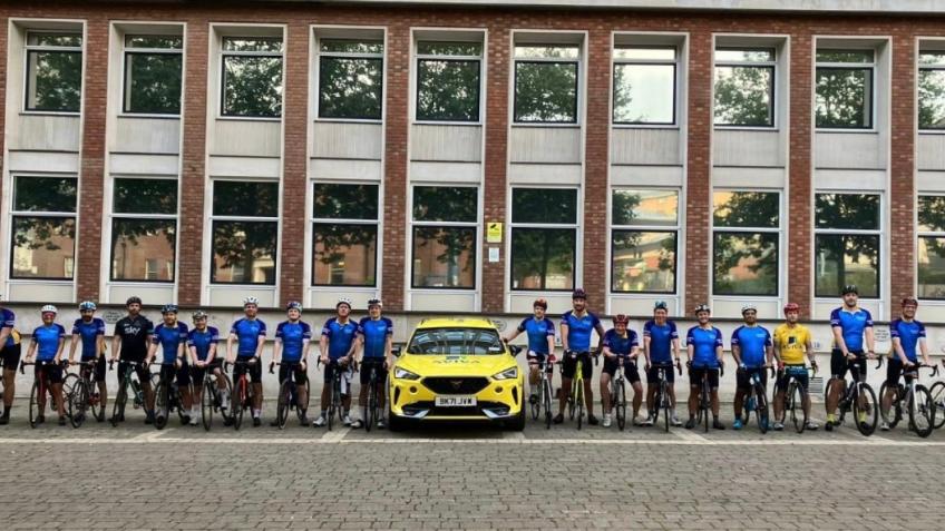 Darren, Sam & Tim's Aviva Tour De Mentia Fundraise