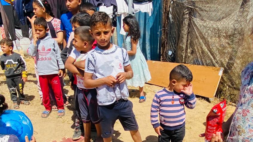 Food for Displaced Families in Gaza