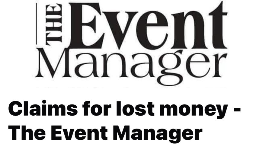Take ‘The Event Manager’ to Court