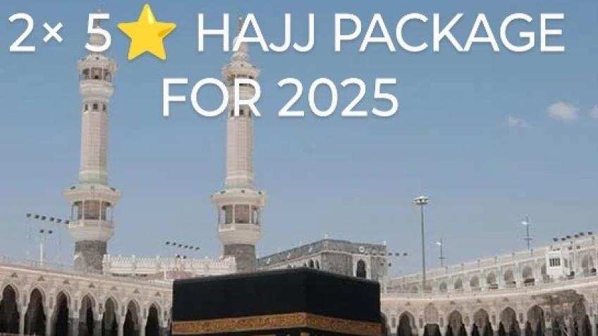 2 × HAJJ 5* ticket for 2025